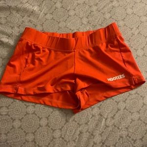 Orange hooters shorts